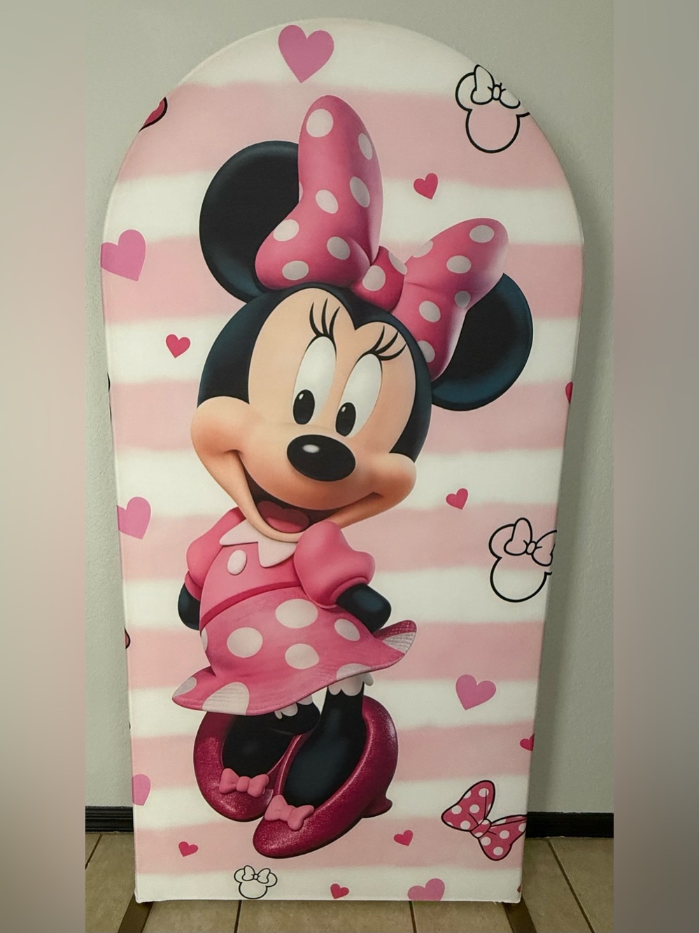 Minnie Mouse Arch Backdrop Cover